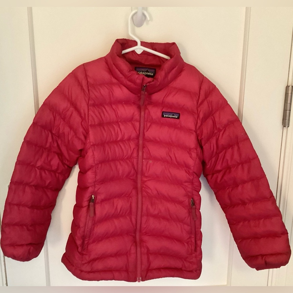 Patagonia Red/pink Quilted Jacket